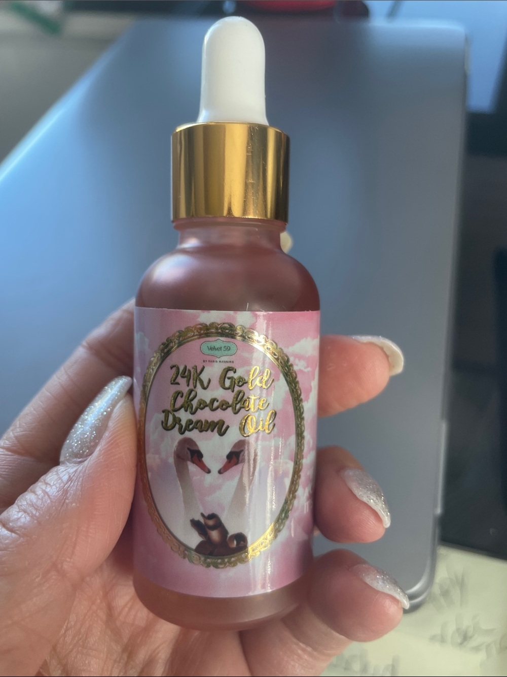 Velvet 59 24K Gold Chocolate Dream Oil - brand new 30 ml bottle - Picture 4 of 5